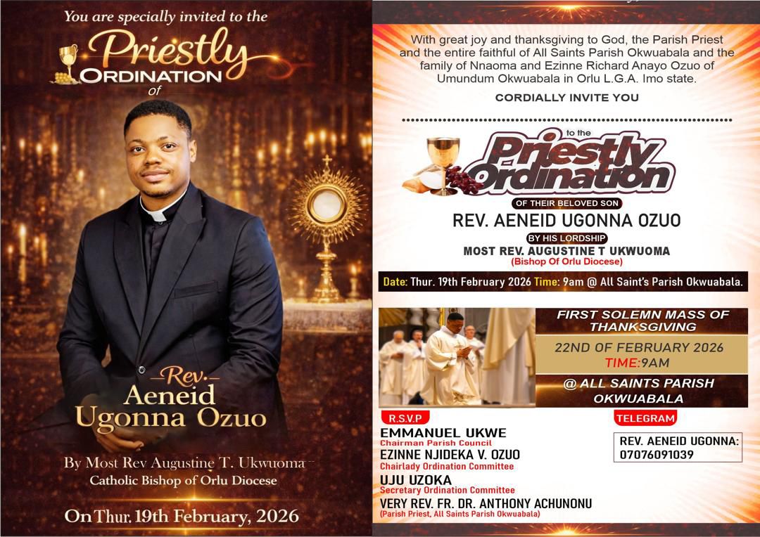 Ordinazione presbiterale don Aeneid