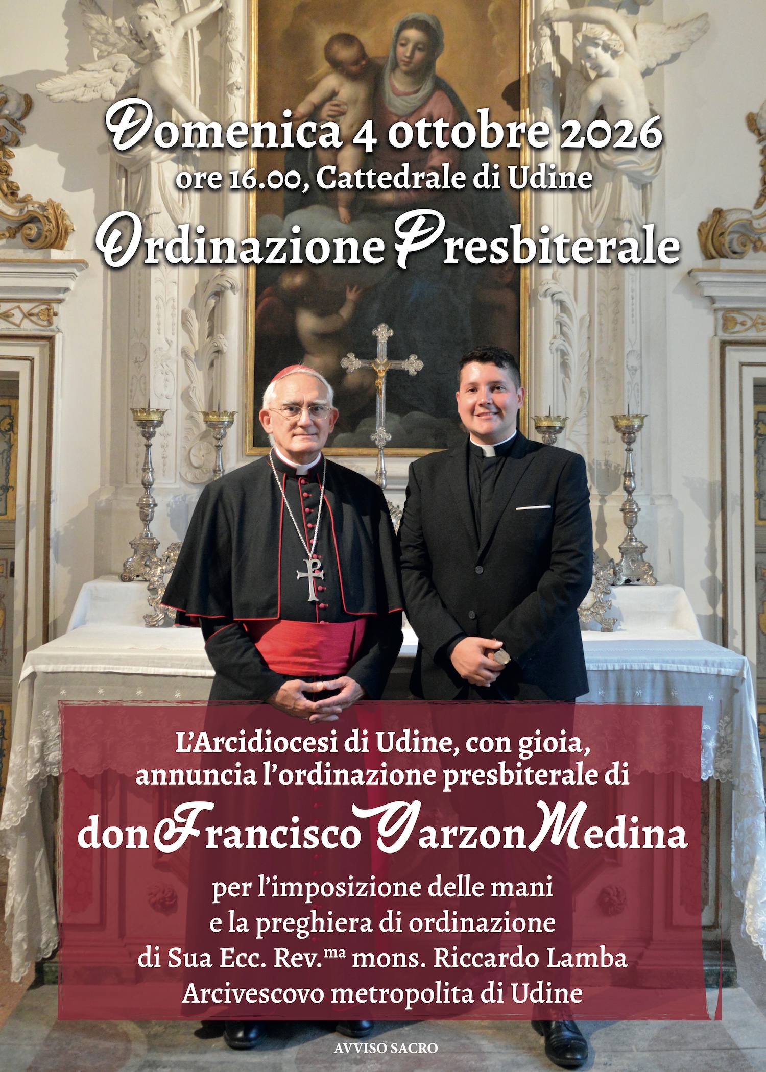 Ordinazione presbiterale 2026 Udine